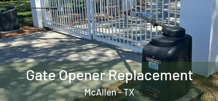 Gate Opener Replacement McAllen - TX